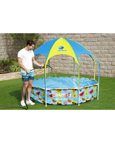 Removable pool Bestway 244 x 51 cm 244 x 244 x 51 cm