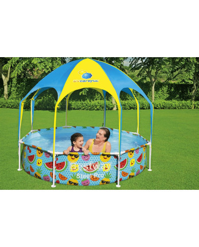 Removable pool Bestway 244 x 51 cm 244 x 244 x 51 cm