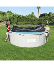 Swimming Pool Cover Bestway Black Ø 401 cm (1 Unit)