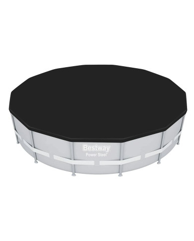 Swimming Pool Cover Bestway Black Ø 401 cm (1 Unit)