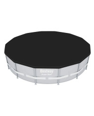 Swimming Pool Cover Bestway Black Ø 401 cm (1 Unit)