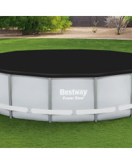 Swimming Pool Cover Bestway Black Ø 401 cm (1 Unit)