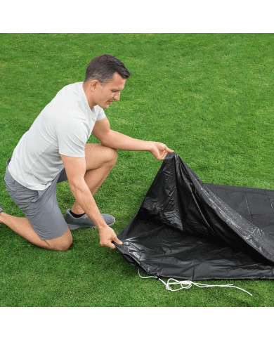 Swimming Pool Cover Bestway Black Ø 401 cm (1 Unit)