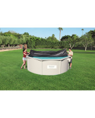 Swimming Pool Cover Bestway Black Ø 401 cm (1 Unit)