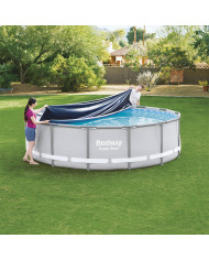 Swimming Pool Cover Bestway Black Ø 427 cm