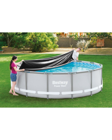 Swimming Pool Cover Bestway Black Ø 427 cm