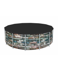 Swimming Pool Cover Bestway Black Ø 427 cm