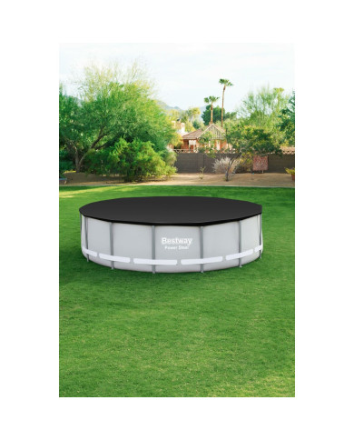 Swimming Pool Cover Bestway Black Ø 427 cm