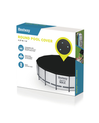 Swimming Pool Cover Bestway Black Ø 427 cm