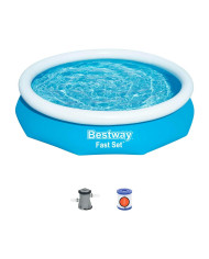 Inflatable pool Bestway Blue 3200 L 305 x 66 cm