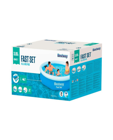 Inflatable pool Bestway Blue 3200 L 305 x 66 cm