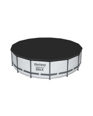 Swimming Pool Cover Bestway Black Ø 457 cm (1 Unit)