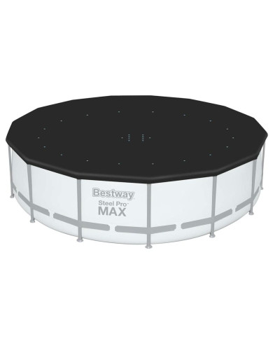 Swimming Pool Cover Bestway Black Ø 457 cm (1 Unit)