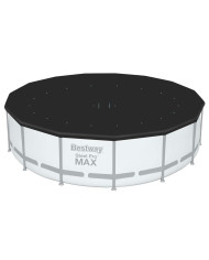 Swimming Pool Cover Bestway Black Ø 457 cm (1 Unit)