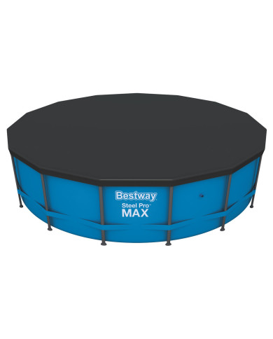 Swimming Pool Cover Bestway Black Ø 457 cm (1 Unit)