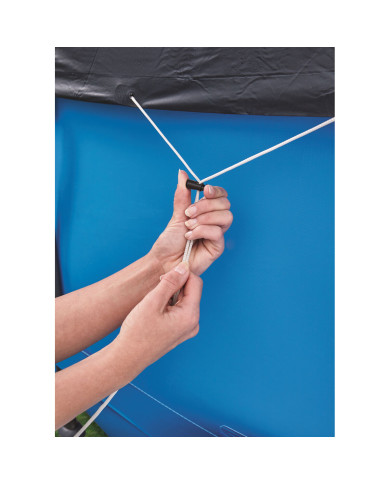 Swimming Pool Cover Bestway Black Ø 457 cm (1 Unit)