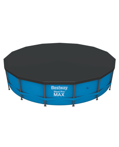 Swimming Pool Cover Bestway Black Ø 457 cm (1 Unit)