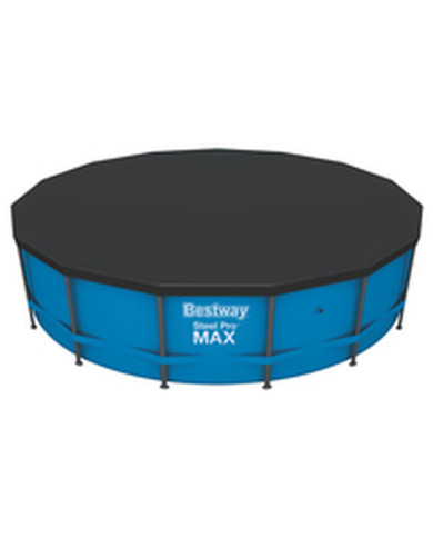 Swimming Pool Cover Bestway Black Ø 457 cm (1 Unit)