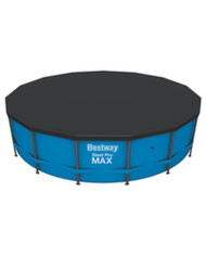 Swimming Pool Cover Bestway Black Ø 457 cm (1 Unit)