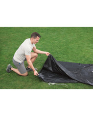 Swimming Pool Cover Bestway Black Ø 457 cm (1 Unit)
