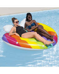 Inflatable Island Bestway Rainbow 175 x 163 cm