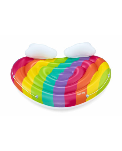 Inflatable Island Bestway Rainbow 175 x 163 cm
