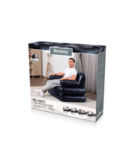 Inflatable Armchair Bestway 191 x 38 x 25 cm Black