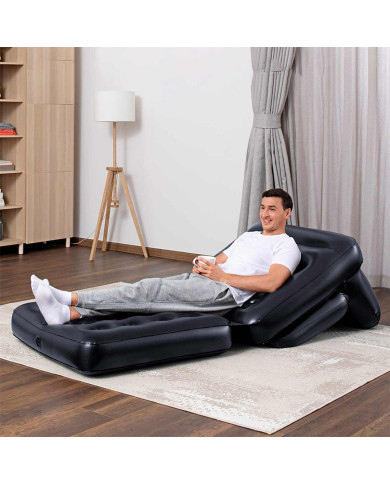 Inflatable Armchair Bestway 191 x 38 x 25 cm Black