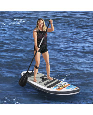 Inflatable Paddle Surf Board with Accessories Bestway Hydro-Force White 305 x 84 x 12 cm