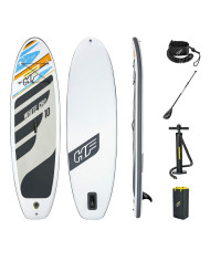 Inflatable Paddle Surf Board with Accessories Bestway Hydro-Force White 305 x 84 x 12 cm