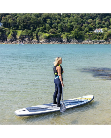 Inflatable Paddle Surf Board with Accessories Bestway Hydro-Force White 305 x 84 x 12 cm