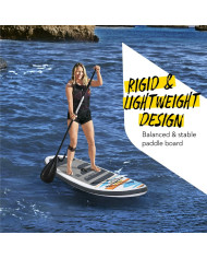 Inflatable Paddle Surf Board with Accessories Bestway Hydro-Force White 305 x 84 x 12 cm