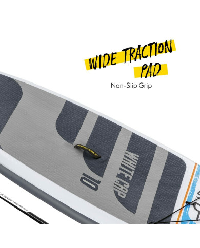 Inflatable Paddle Surf Board with Accessories Bestway Hydro-Force White 305 x 84 x 12 cm