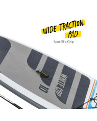 Inflatable Paddle Surf Board with Accessories Bestway Hydro-Force White 305 x 84 x 12 cm