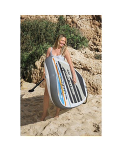 Inflatable Paddle Surf Board with Accessories Bestway Hydro-Force White 305 x 84 x 12 cm