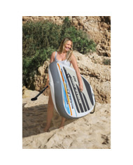 Inflatable Paddle Surf Board with Accessories Bestway Hydro-Force White 305 x 84 x 12 cm