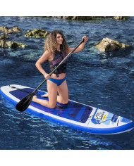 Inflatable Paddle Surf Board with Accessories Bestway Hydro-Force Multicolour 305 x 84 x 12 cm