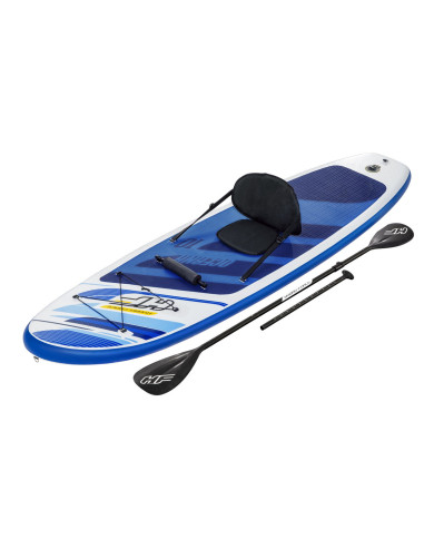 Inflatable Paddle Surf Board with Accessories Bestway Hydro-Force Multicolour 305 x 84 x 12 cm