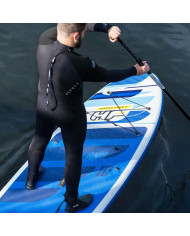 Inflatable Paddle Surf Board with Accessories Bestway Hydro-Force Multicolour 305 x 84 x 12 cm