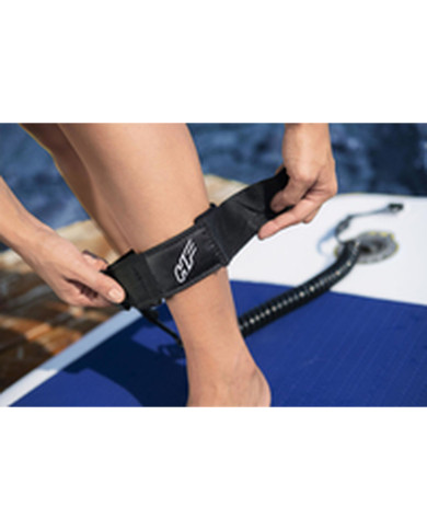 Inflatable Paddle Surf Board with Accessories Bestway Hydro-Force Multicolour 305 x 84 x 12 cm