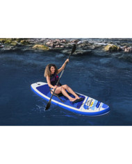 Inflatable Paddle Surf Board with Accessories Bestway Hydro-Force Multicolour 305 x 84 x 12 cm