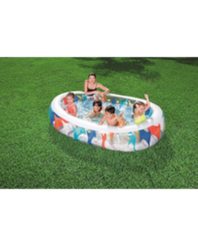 Inflatable pool Bestway Multicolour 229 x 152 x 51 cm