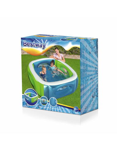 Inflatable Paddling Pool for Children Bestway 168 x 168 x 56 cm