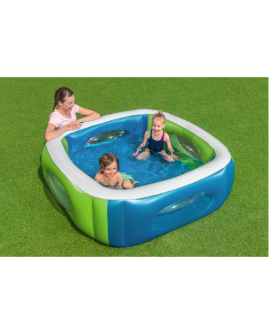 Inflatable Paddling Pool for Children Bestway 168 x 168 x 56 cm
