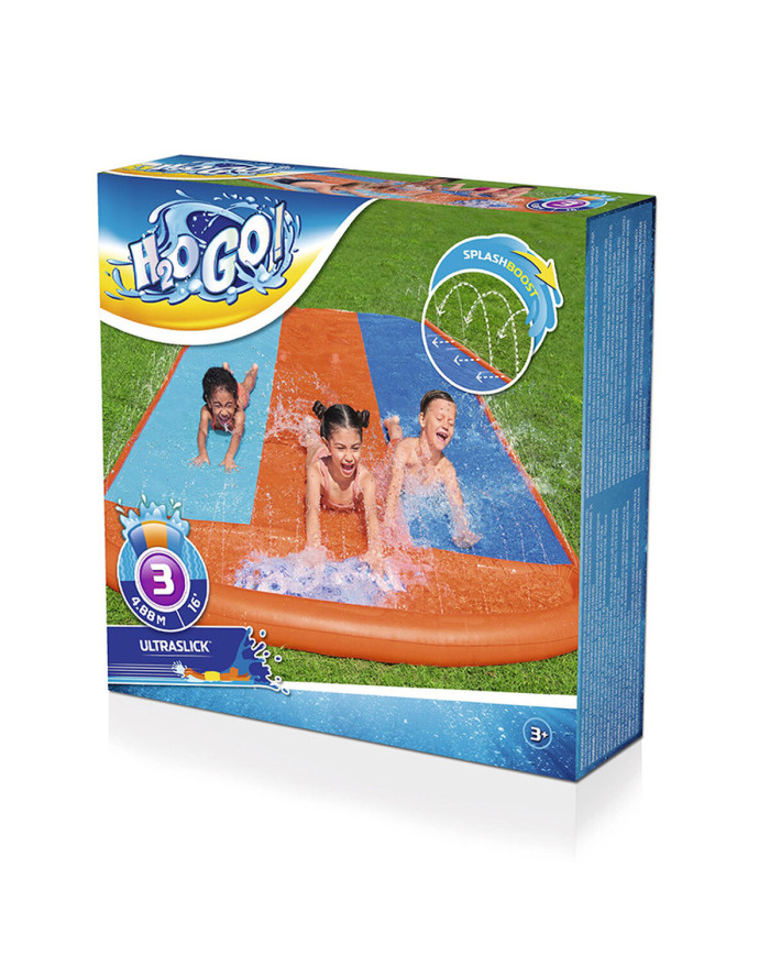 Water Slide Bestway 488 x 207,5 cm Sliding Triple