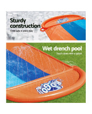 Water Slide Bestway 488 x 207,5 cm Sliding Triple