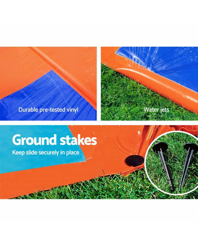 Water Slide Bestway 488 x 207,5 cm Sliding Triple