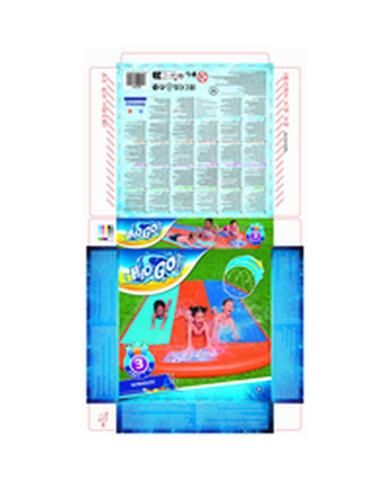 Water Slide Bestway 488 x 207,5 cm Sliding Triple
