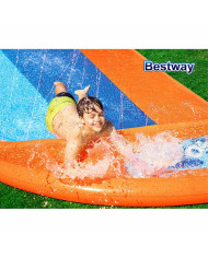 Water Slide Bestway 488 x 207,5 cm Sliding Triple