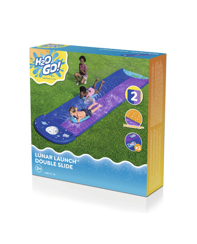 Water Slide Bestway 488 x 138 cm Sliding Double